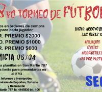 8vo Torneo de Ftbol